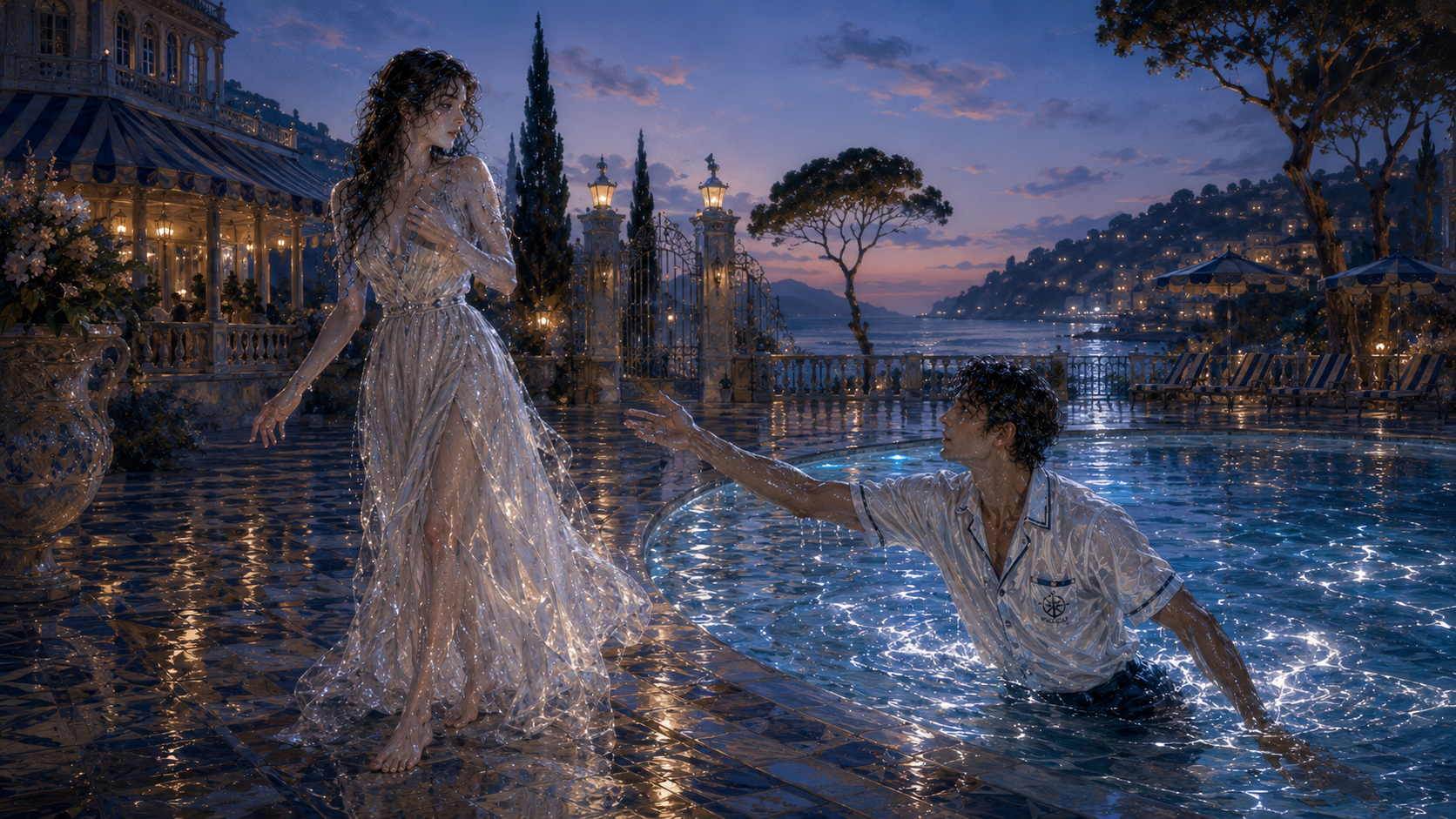 Cover art for The Girl Who Melts At Midnight