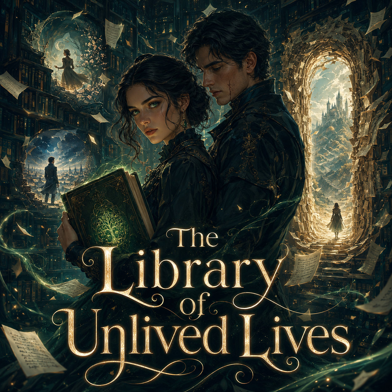 Cover art for The Library of Unlived Lives