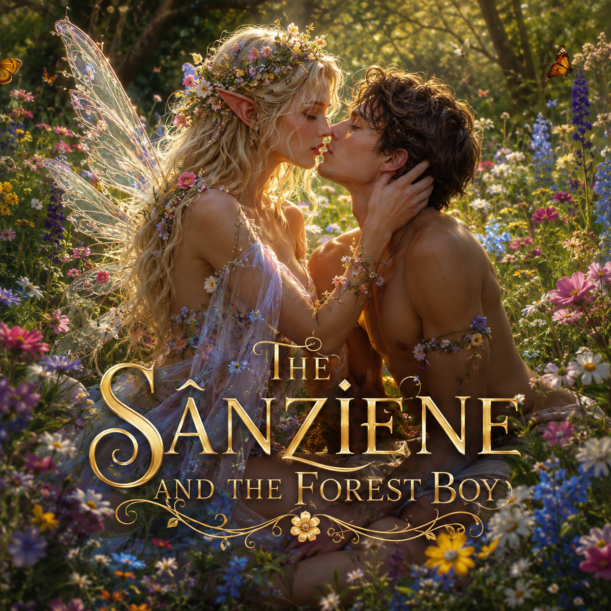 Cover art for The Sânziene and the Forest Boy