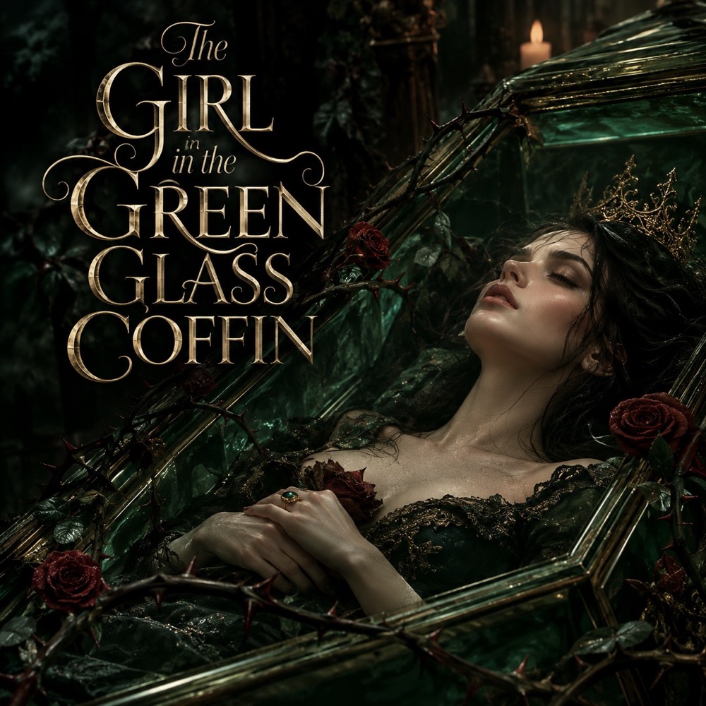Cover art for The Girl in the Green Glass Coffin