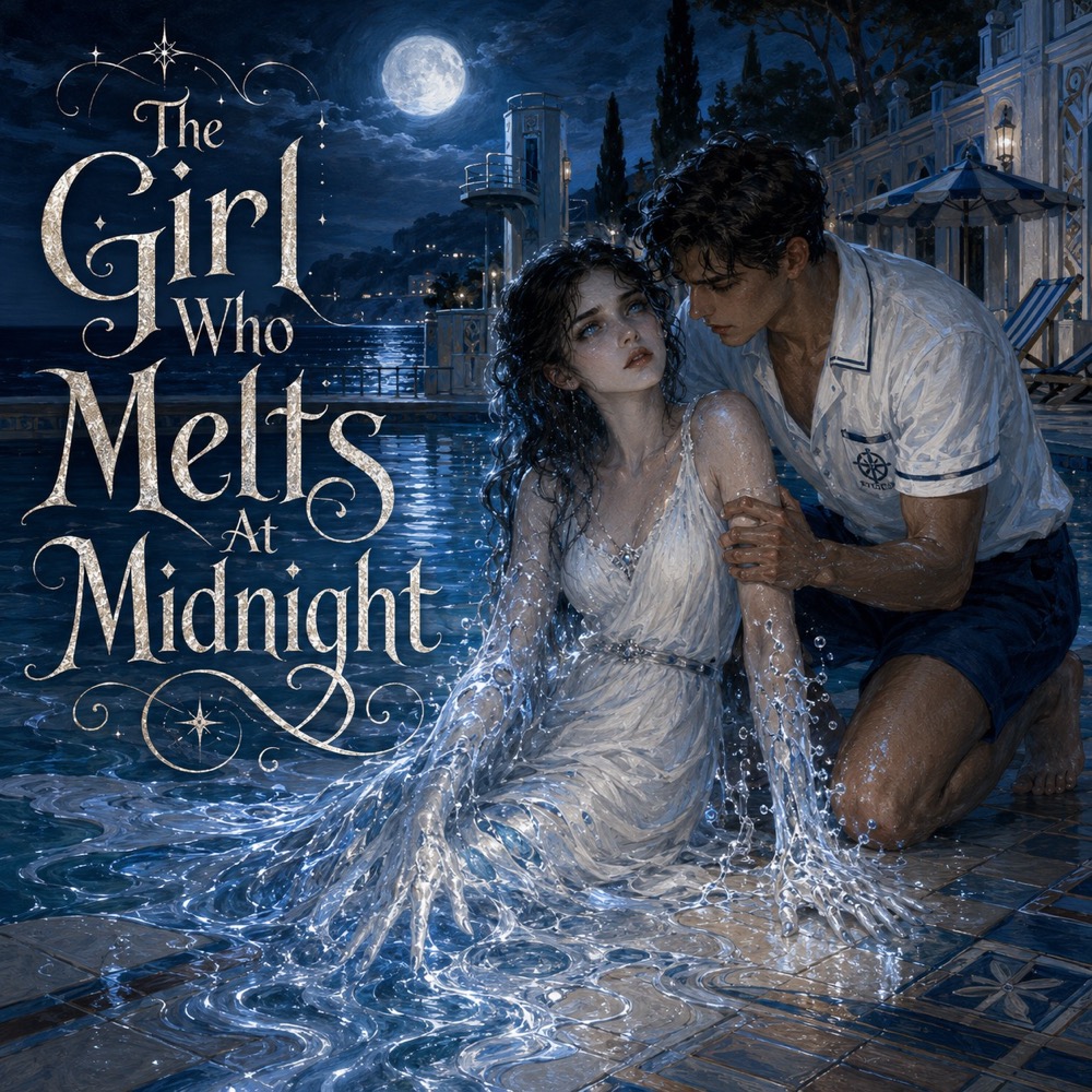 Cover art for The Girl Who Melts At Midnight