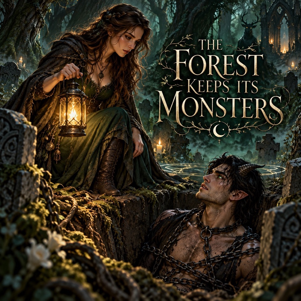 Cover art for The Forest Keeps Its Monsters